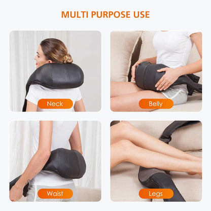 Viravelle™ Obsidian Shiatsu Neck Massager