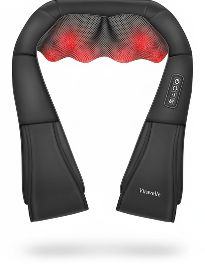 Viravelle™ Obsidian Shiatsu Neck Massager